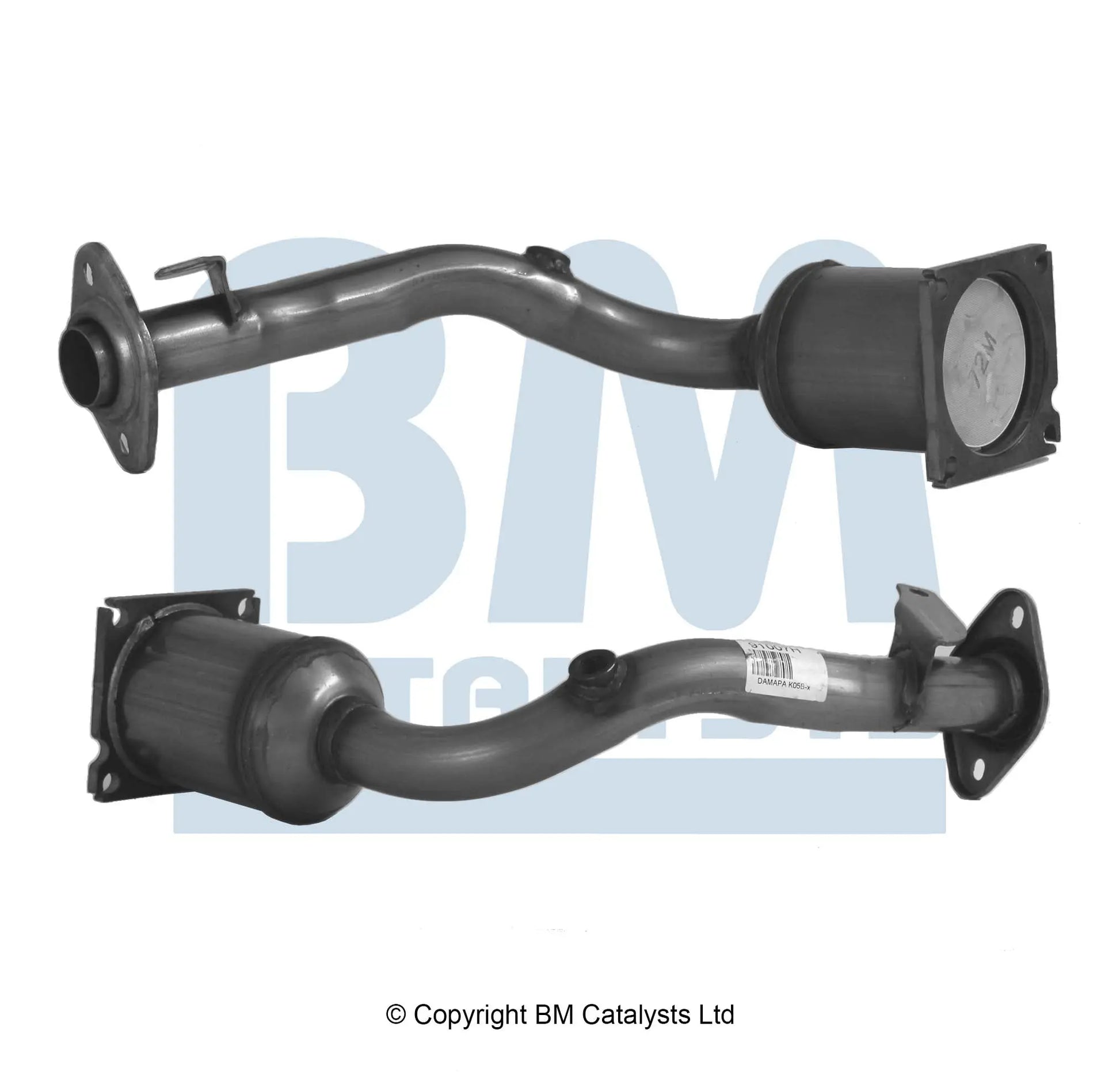 HOMOLOGIERT BENZIN KAT FÜR PEUGEOT 206 1.4L BENZIN | EURO 3 ODER 4 | OEM: 1608958380 BM CATALYSTS
