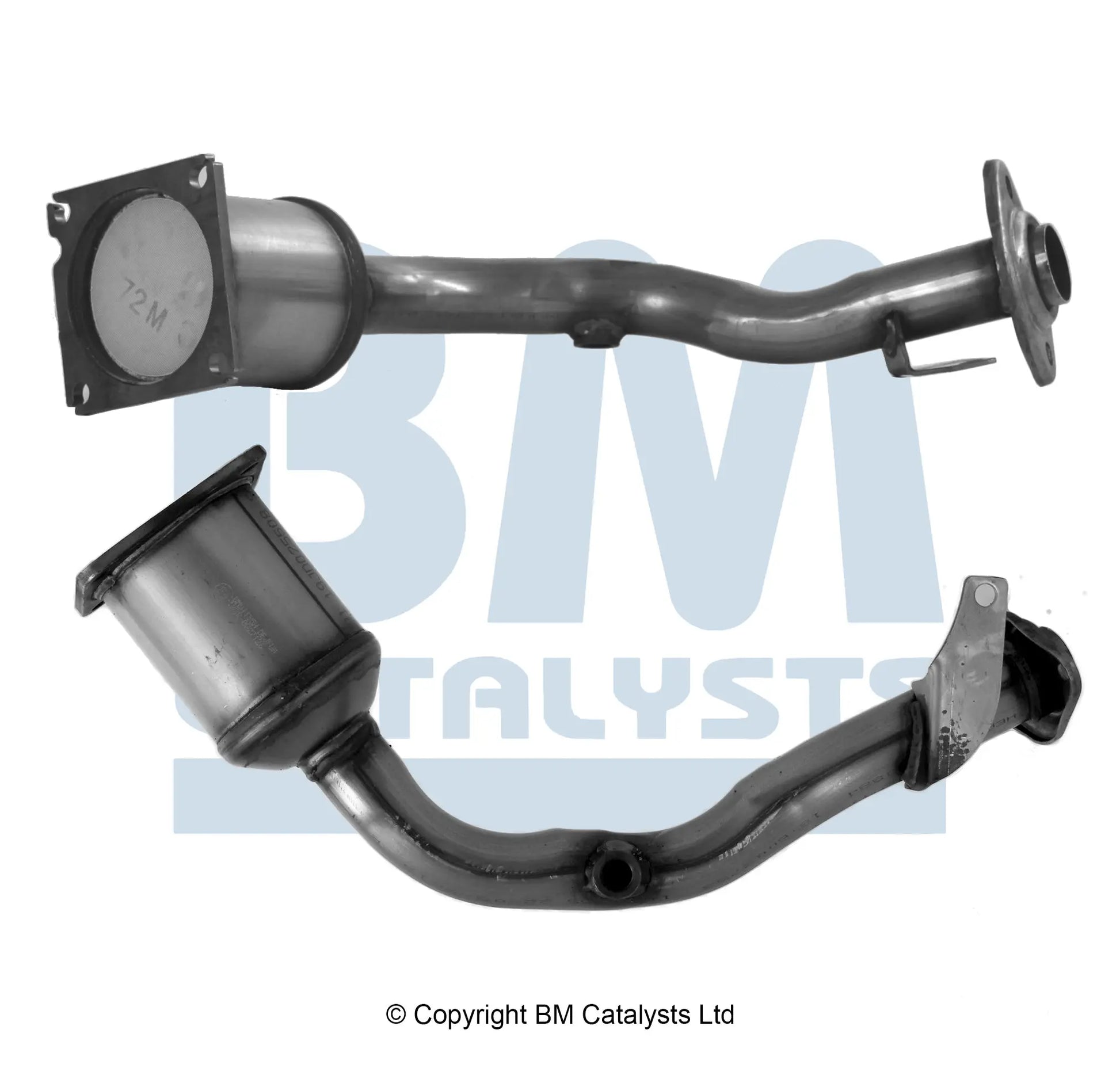 HOMOLOGIERT BENZIN KAT FÜR PEUGEOT 206 1.6L BENZIN | EURO 3 | OEM: 1731HF BM CATALYSTS