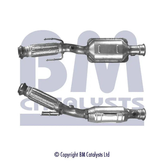 HOMOLOGIERT BENZIN KAT FÜR PEUGEOT 206 2L BENZIN | EURO 3 ODER 4 | OEM: 1705QE BM CATALYSTS