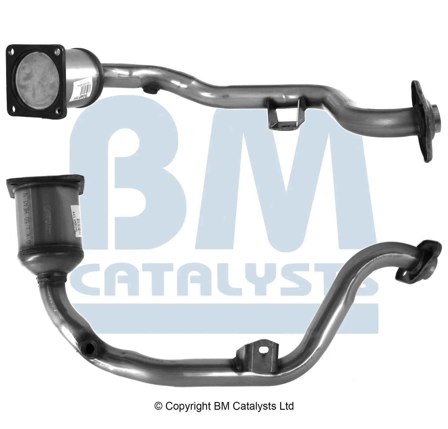 HOMOLOGIERT BENZIN KAT FÜR PEUGEOT 307 1.4L BENZIN | EURO 3 | OEM: 1731P8 BM CATALYSTS