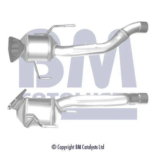HOMOLOGIERT BENZIN KAT FÜR PORSCHE CAYENNE 4.5L BENZIN | EURO 4 | OEM: 95511302300 BM CATALYSTS