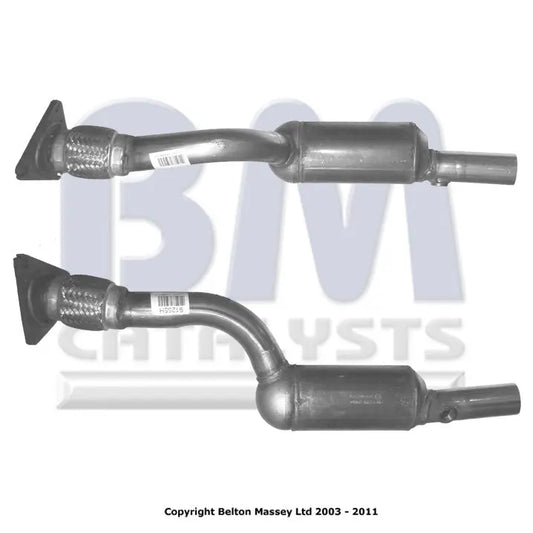 HOMOLOGIERT BENZIN KAT FÜR RENAULT GRAND SCENIC 1.6L BENZIN | EURO 3 ODER 4 | OEM: 8200105516 BM CATALYSTS