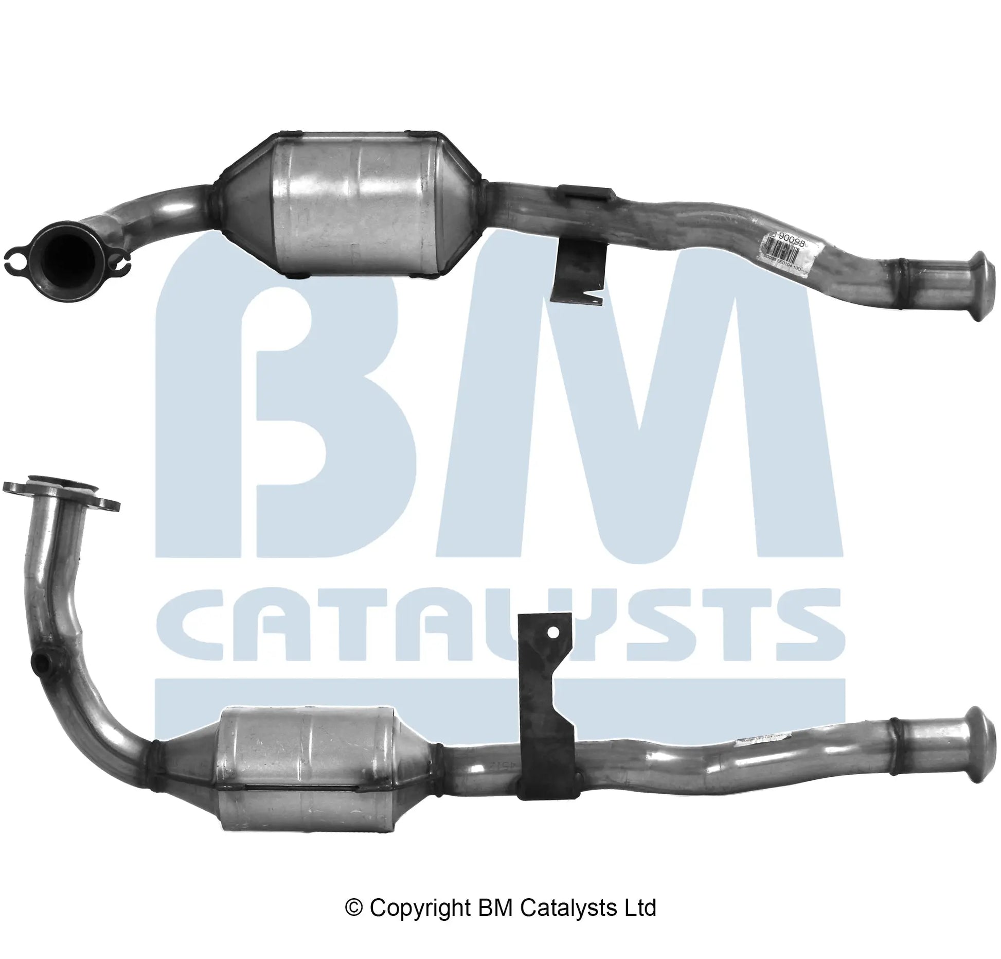 HOMOLOGIERT BENZIN KAT FÜR RENAULT MEGANE 1.4L BENZIN | EURO 2 | OEM: 3698178 BM CATALYSTS