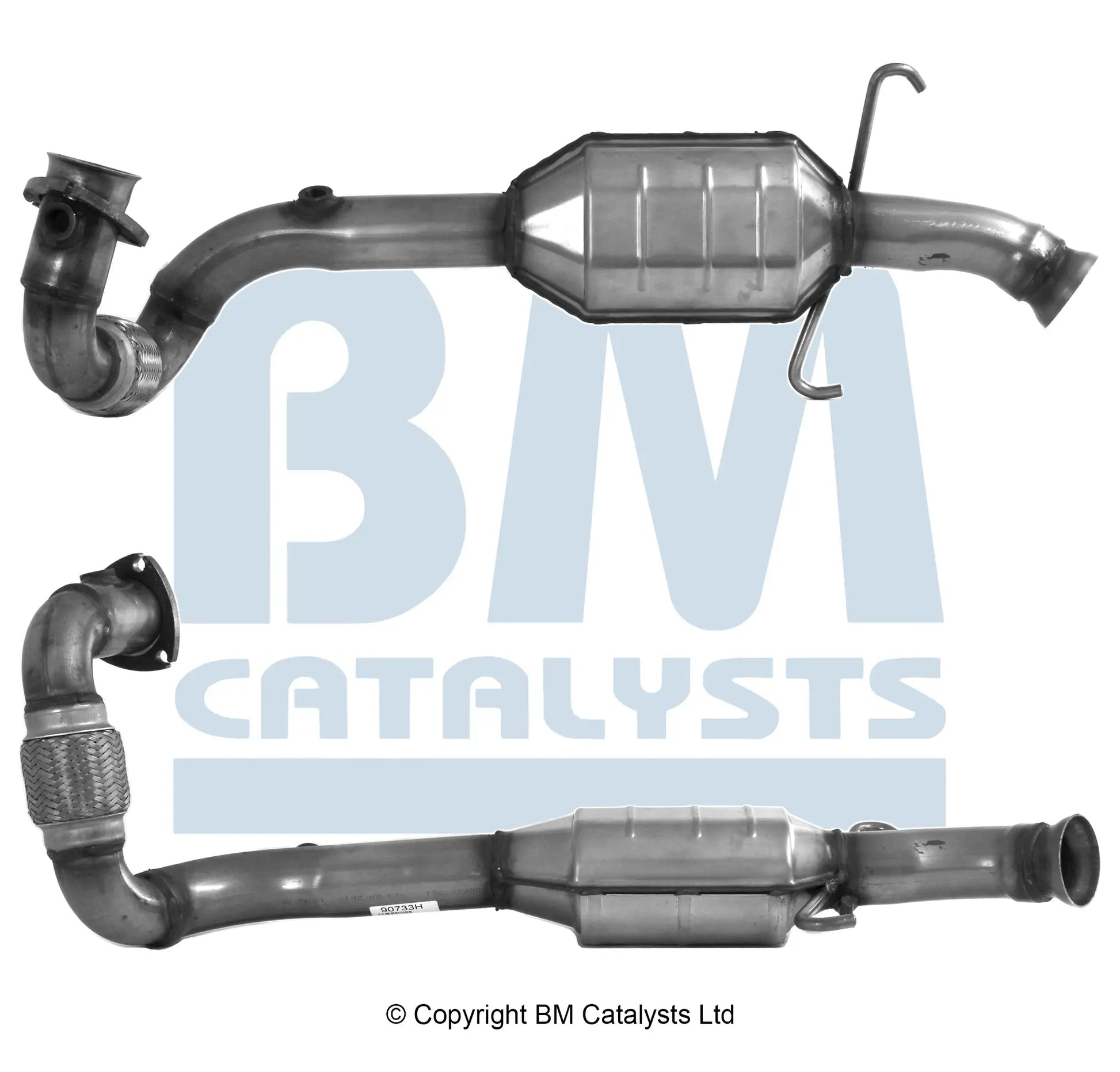 HOMOLOGIERT BENZIN KAT FÜR SAAB 900 2L BENZIN | EURO 2 | OEM: 4623104 BM CATALYSTS