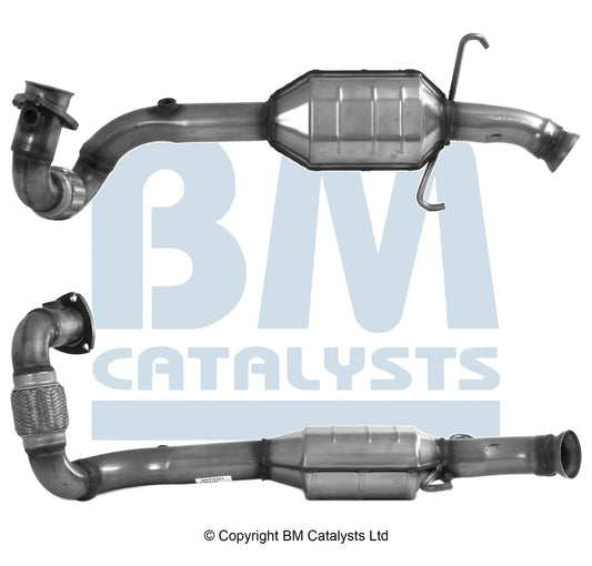HOMOLOGIERT BENZIN KAT FÜR SAAB 900 2L BENZIN | EURO 2 | OEM: 4623104 BM CATALYSTS