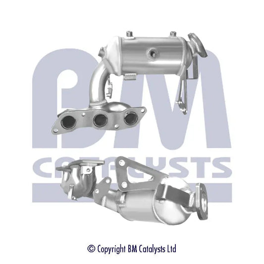 HOMOLOGIERT BENZIN KAT FÜR SCHLAU FORTWO 1L BENZIN | EURO 5 | OEM: 1321400110 BM CATALYSTS