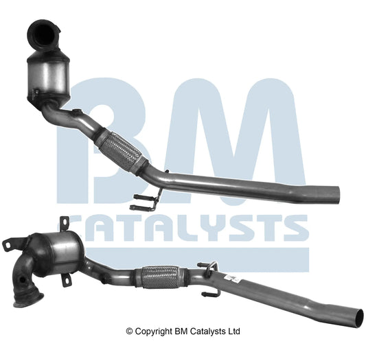 HOMOLOGIERT BENZIN KAT FÜR SITZ ARONA 1L BENZIN | EURO 6 | OEM: 2Q0254503AX BM CATALYSTS