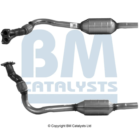 HOMOLOGIERT BENZIN KAT FÜR SITZ AROSA 1L BENZIN | EURO 2 | OEM: 047253208EV BM CATALYSTS