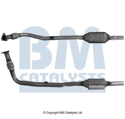 HOMOLOGIERT BENZIN KAT FÜR SITZ AROSA 1L BENZIN | EURO 2 | OEM: 1209460 BM CATALYSTS