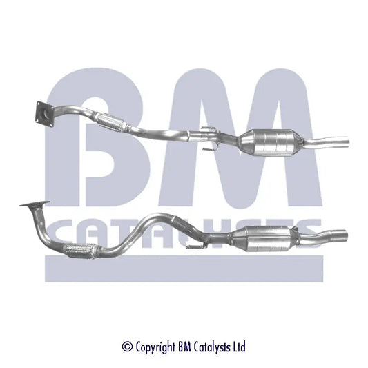 HOMOLOGIERT BENZIN KAT FÜR SITZ CÓRDOBA 1.4L BENZIN | EURO 4 | OEM: 6K0253058QV BM CATALYSTS