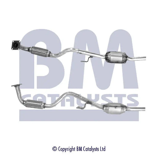 HOMOLOGIERT BENZIN KAT FÜR SITZ CÓRDOBA 1L BENZIN | EURO 3 | OEM: 6K0253058NV BM CATALYSTS