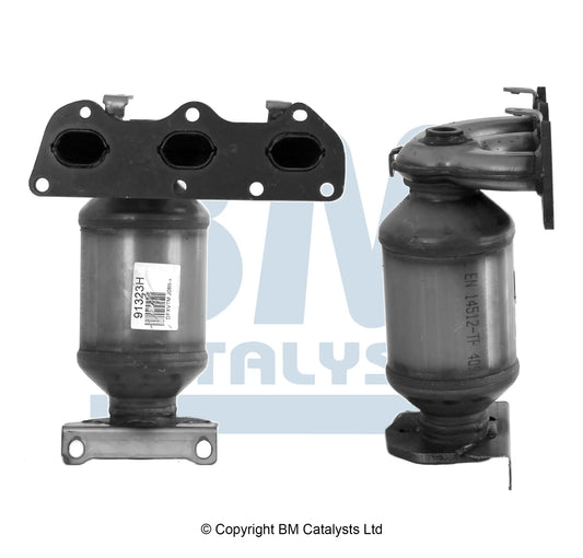 HOMOLOGIERT BENZIN KAT FÜR SITZ IBIZA 1.2L BENZIN | EURO 3 | OEM: 03C131701D BM CATALYSTS