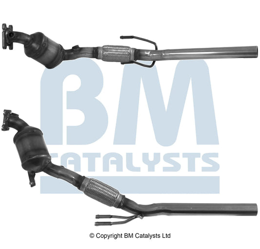 HOMOLOGIERT BENZIN KAT FÜR SITZ IBIZA 1L BENZIN | EURO 6 | OEM: 2Q0254501RX BM CATALYSTS
