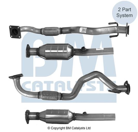 HOMOLOGIERT BENZIN KAT FÜR SITZ LEON 1.6L BENZIN | EURO 3 ODER 4 | OEM: BM CATALYSTS