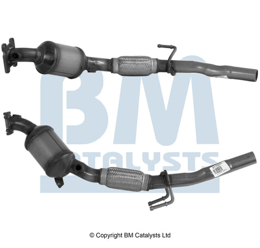 HOMOLOGIERT BENZIN KAT FÜR SITZ MII 1L BENZIN | EURO 5 ODER 6 | OEM: 1S0253007P BM CATALYSTS