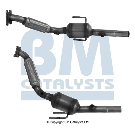 HOMOLOGIERT BENZIN KAT FÜR SITZ MII 1L BENZIN | EURO 5 ODER 6 | OEM: 1S0253053CX BM CATALYSTS