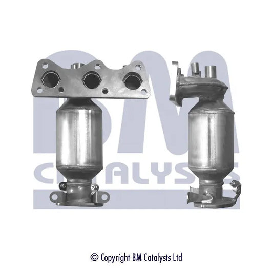 HOMOLOGIERT BENZIN KAT FÜR SKODA FABIA 1.2L BENZIN | EURO 5 | OEM: 03D253020MX BM CATALYSTS