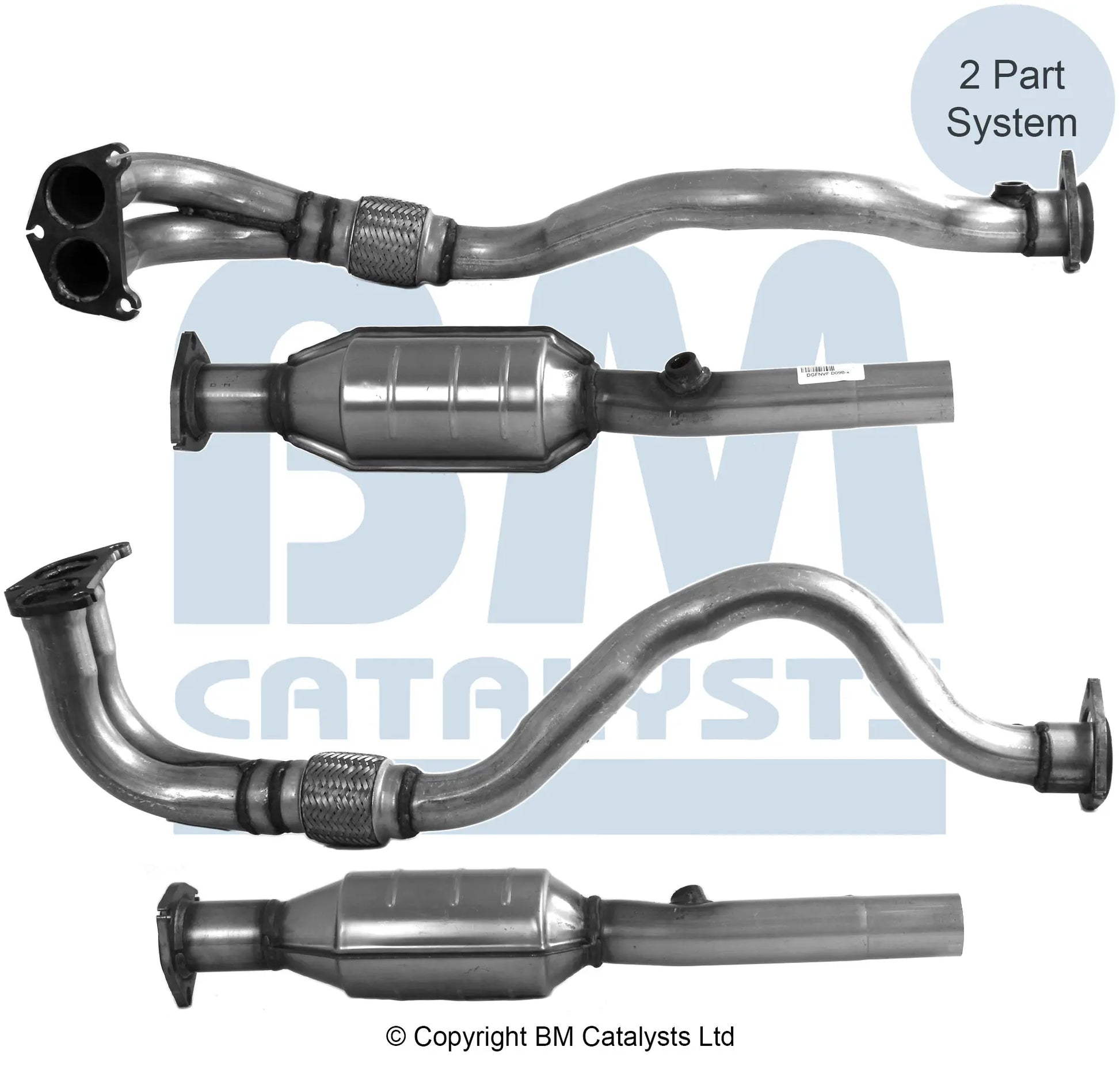 HOMOLOGIERT BENZIN KAT FÜR SKODA OCTAVIA 1.6L BENZIN | EURO 2 | OEM: BM CATALYSTS