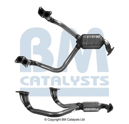 HOMOLOGIERT BENZIN KAT FÜR SUBARU VERMÄCHTNIS 1.8L BENZIN | EURO 2 | OEM: 44105AA351 BM CATALYSTS