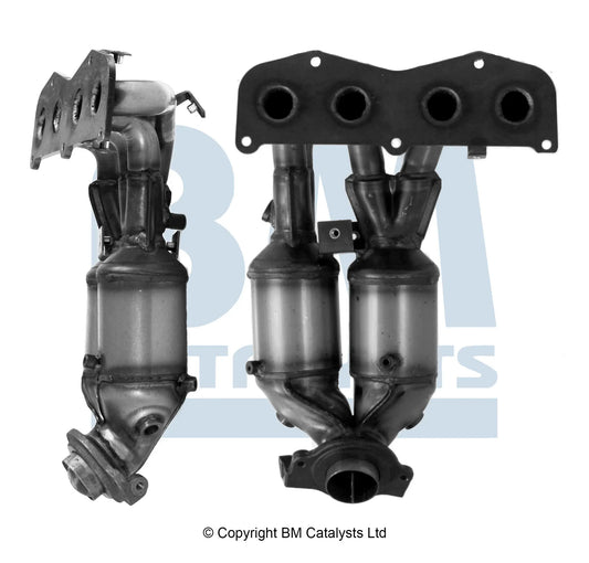 HOMOLOGIERT BENZIN KAT FÜR TOYOTA AVENSIS 2L BENZIN | EURO 3 | OEM: 2505128040 BM CATALYSTS