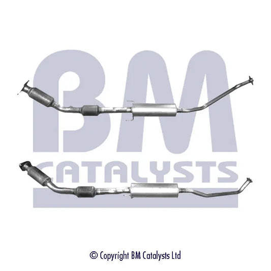 HOMOLOGIERT BENZIN KAT FÜR TOYOTA BLUMENKRONE 1.4L BENZIN | EURO 3 ODER 4 | OEM: 174100D120 BM CATALYSTS