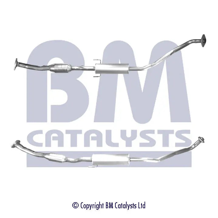 HOMOLOGIERT BENZIN KAT FÜR TOYOTA COROLLA VERSO 1.8L BENZIN | EURO 3 | OEM: 1741022270 BM CATALYSTS