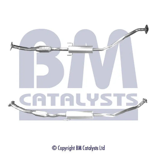 HOMOLOGIERT BENZIN KAT FÜR TOYOTA COROLLA VERSO 1.8L BENZIN | EURO 3 | OEM: 1741022270 BM CATALYSTS