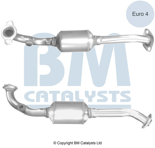 HOMOLOGIERT BENZIN KAT FÜR TOYOTA IQ 1L BENZIN | EURO 4 | OEM: 1741040130 BM CATALYSTS