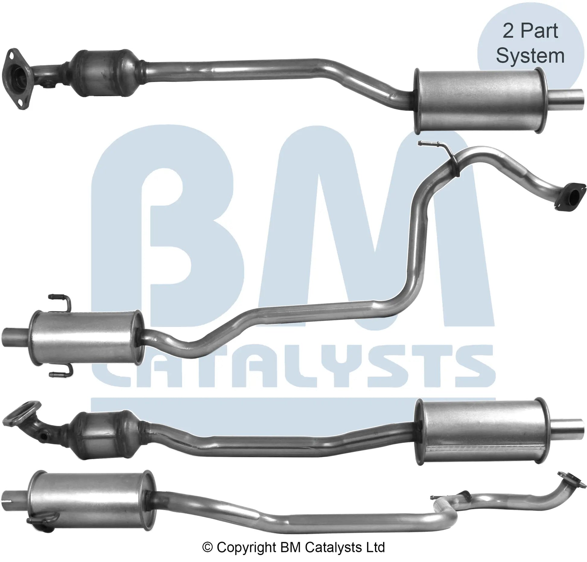 HOMOLOGIERT BENZIN KAT FÜR TOYOTA VERSO S 1.3L BENZIN | EURO 5 | OEM: 1741047130 BM CATALYSTS