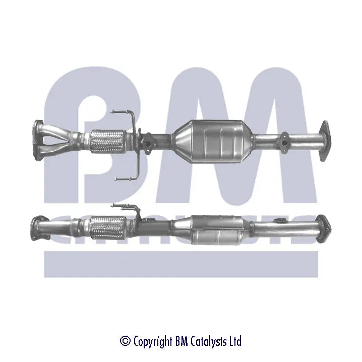 HOMOLOGIERT BENZIN KAT FÜR TOYOTA VORHER 2.4L BENZIN | EURO 2 | OEM: 1741076020 BM CATALYSTS