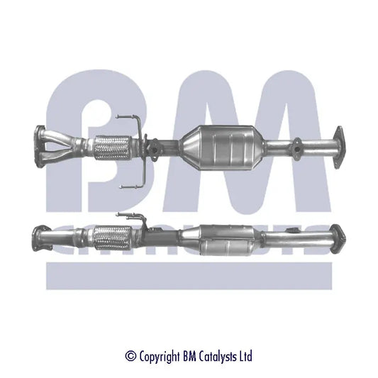 HOMOLOGIERT BENZIN KAT FÜR TOYOTA VORHER 2.4L BENZIN | EURO 2 | OEM: 1741076020 BM CATALYSTS
