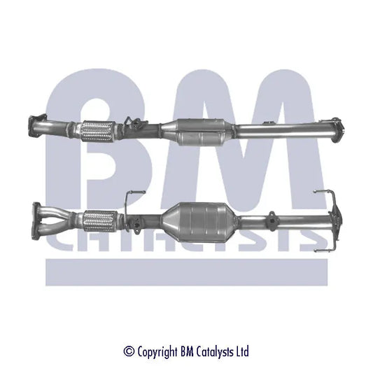 HOMOLOGIERT BENZIN KAT FÜR TOYOTA VORHER 2.4L BENZIN | EURO 2 | OEM: 1741076151 BM CATALYSTS