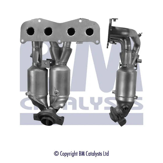 HOMOLOGIERT BENZIN KAT FÜR TOYOTA VORHER 2.4L BENZIN | EURO 3 | OEM: 2505128010 BM CATALYSTS
