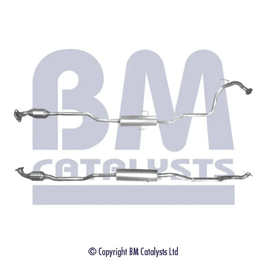 HOMOLOGIERT BENZIN KAT FÜR TOYOTA YARIS 1.3L BENZIN | EURO 5 | OEM: 174100Y010 BM CATALYSTS