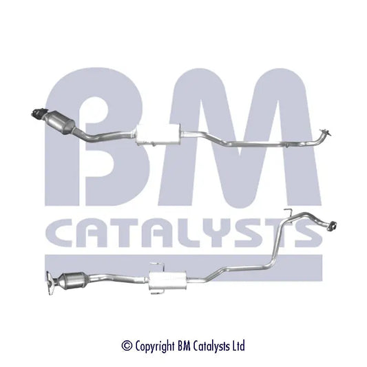 HOMOLOGIERT BENZIN KAT FÜR TOYOTA YARIS 1.5L BENZIN | EURO 5 ODER 6 | OEM: 174100M180 BM CATALYSTS