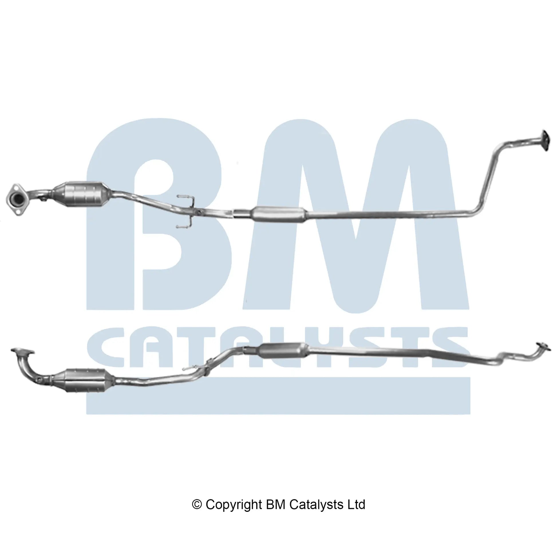 HOMOLOGIERT BENZIN KAT FÜR TOYOTA YARIS 1L BENZIN | EURO 3 | OEM: 174100J010 BM CATALYSTS
