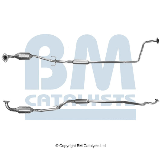 HOMOLOGIERT BENZIN KAT FÜR TOYOTA YARIS 1L BENZIN | EURO 3 | OEM: 174100J010 BM CATALYSTS