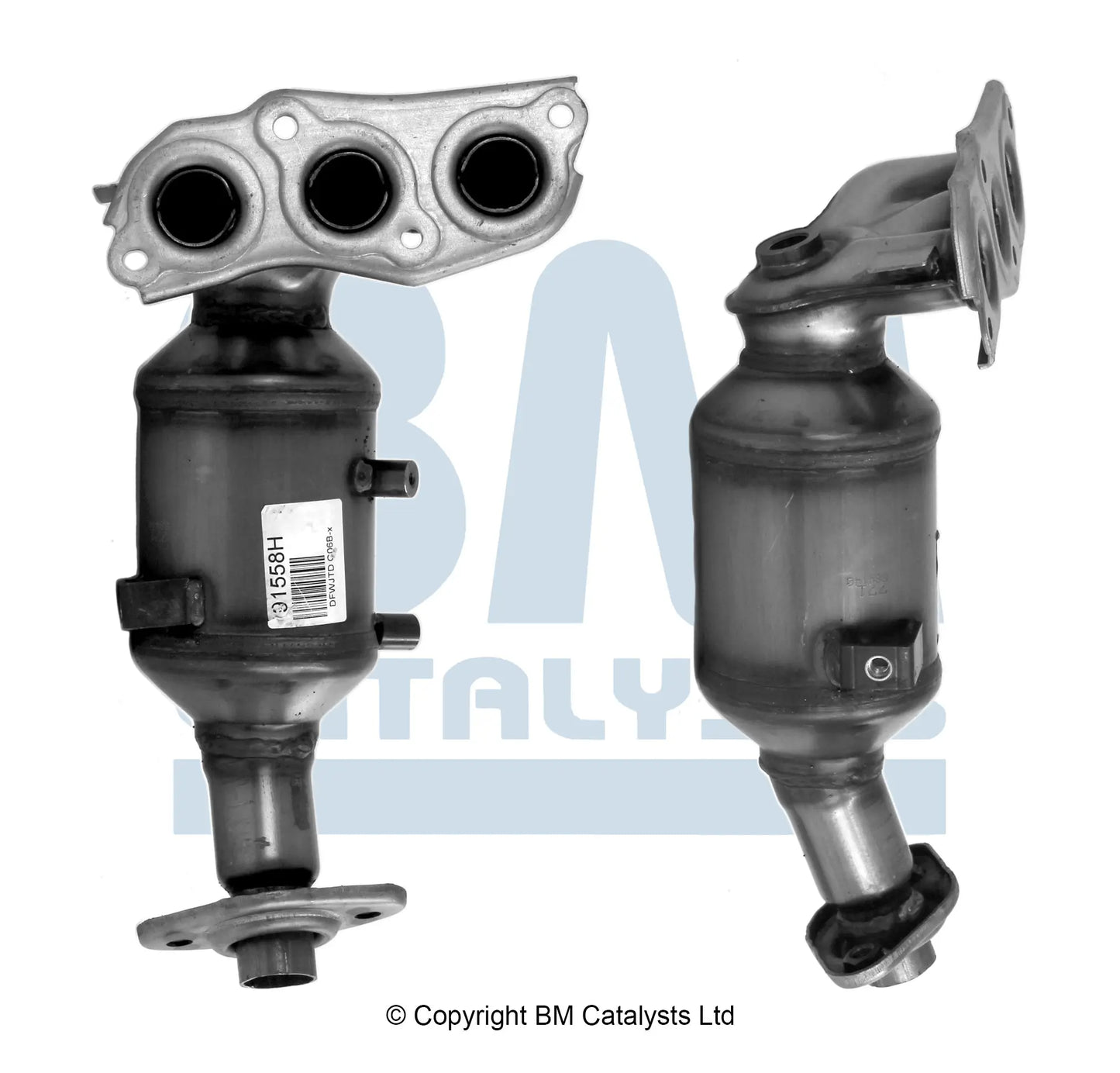 HOMOLOGIERT BENZIN KAT FÜR TOYOTA YARIS 1L BENZIN | EURO 4 | OEM: 171400Q020 BM CATALYSTS