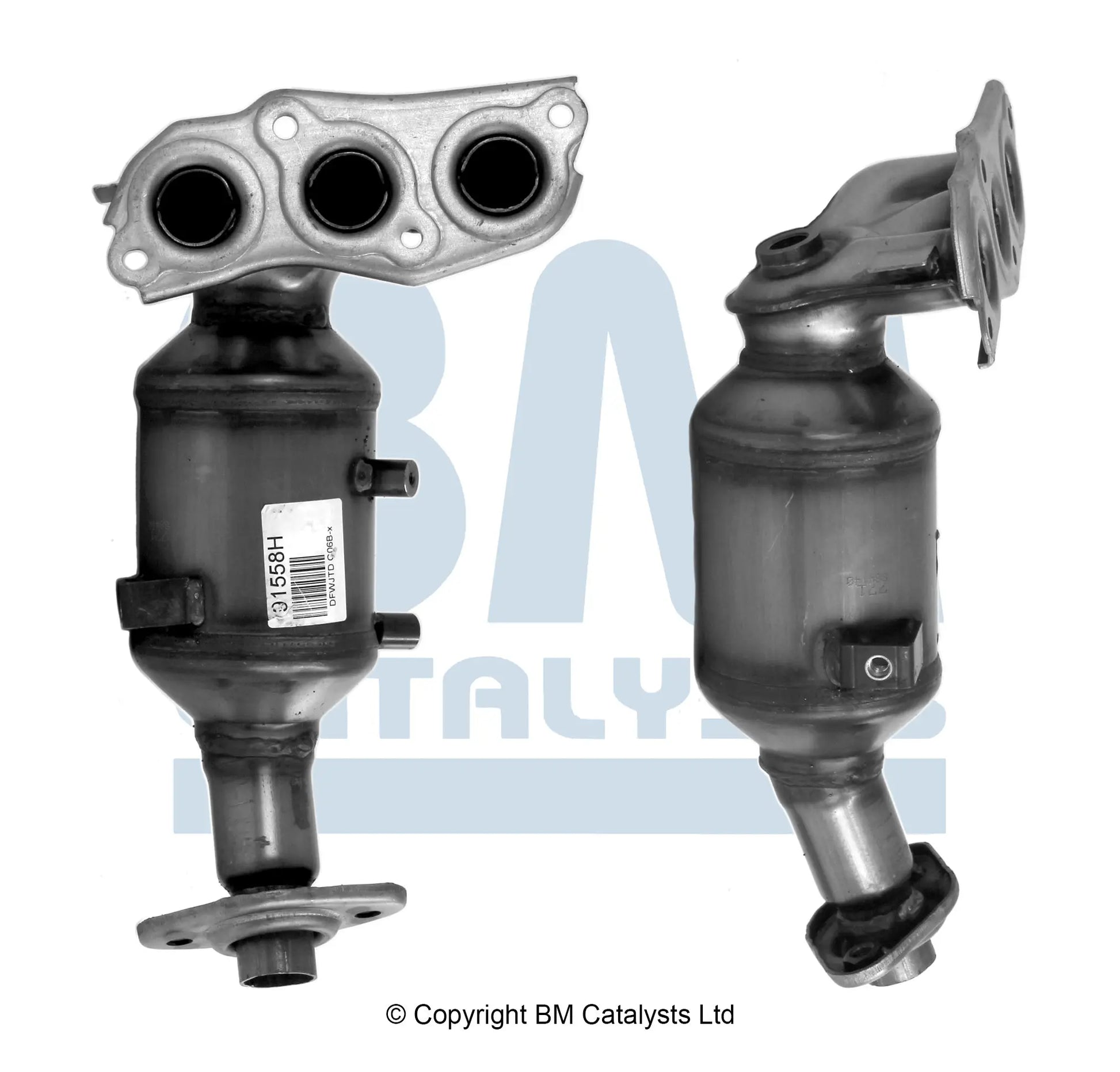 HOMOLOGIERT BENZIN KAT FÜR TOYOTA YARIS 1L BENZIN | EURO 4 | OEM: 171400Q020 BM CATALYSTS