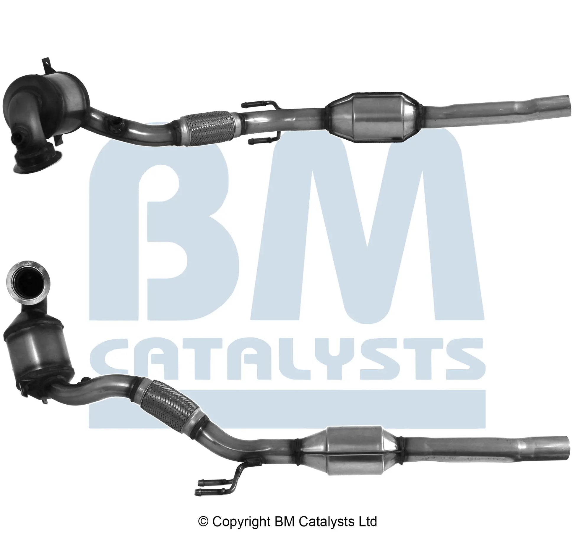 HOMOLOGIERT BENZIN KAT FÜR VOLKSWAGEN CADDIE 1.2L BENZIN | EURO 6 | OEM: 2K0254500BX BM CATALYSTS