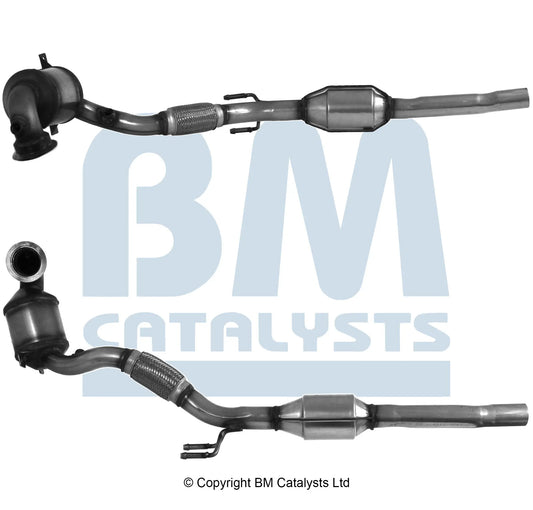 HOMOLOGIERT BENZIN KAT FÜR VOLKSWAGEN CADDIE 1.2L BENZIN | EURO 6 | OEM: 2K0254500BX BM CATALYSTS