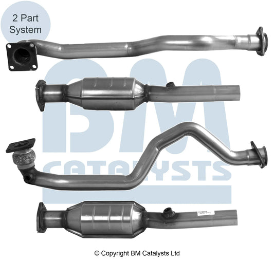 HOMOLOGIERT BENZIN KAT FÜR VOLKSWAGEN GOLF 1.4L BENZIN | EURO 4 | OEM: 4699288 BM CATALYSTS