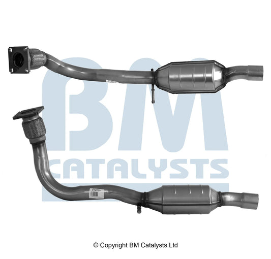 HOMOLOGIERT BENZIN KAT FÜR VOLKSWAGEN GOLF 1.8L BENZIN | EURO 2 | OEM: 155253208 BM CATALYSTS