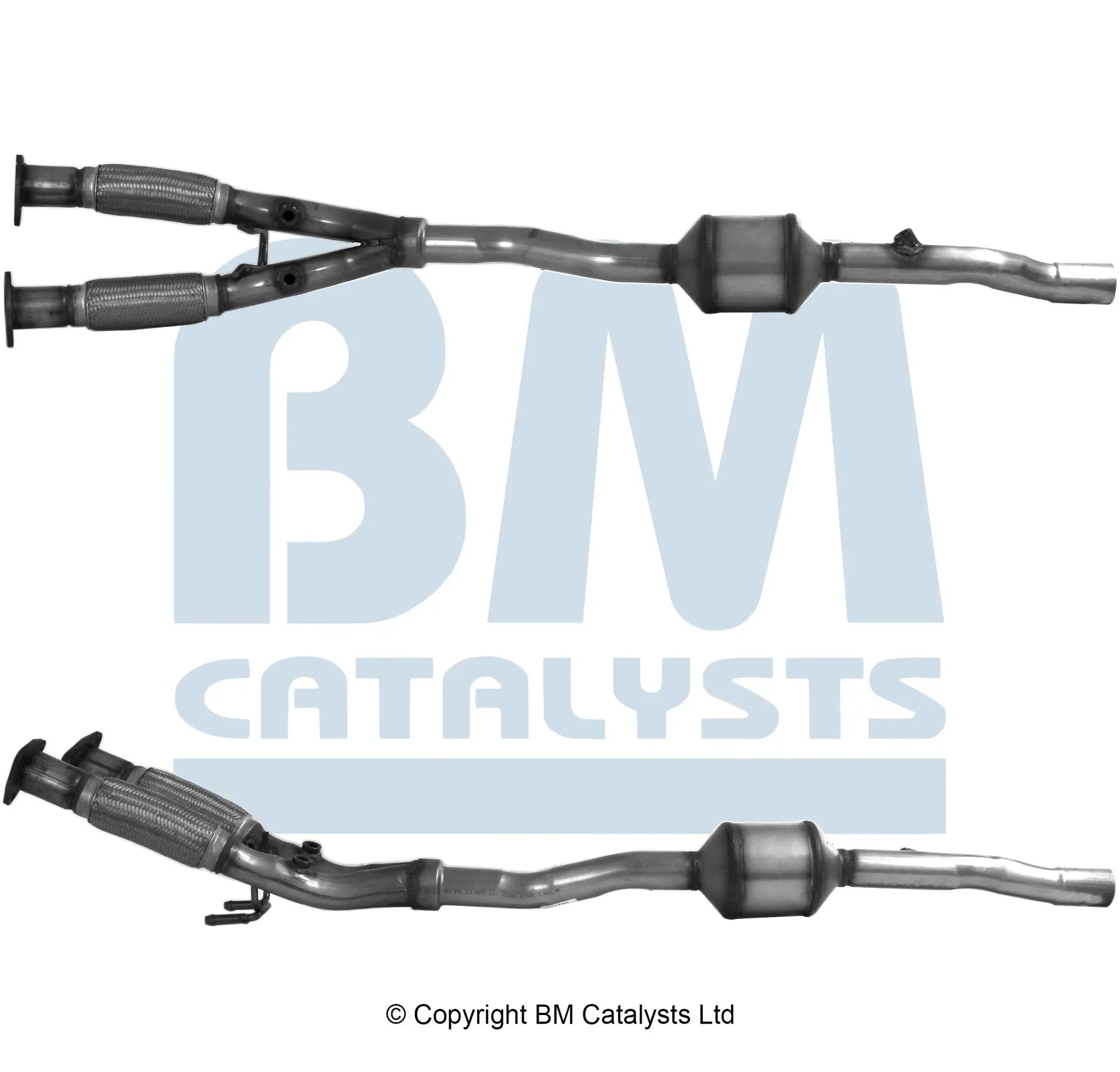 HOMOLOGIERT BENZIN KAT FÜR VOLKSWAGEN PASSAT 2L BENZIN | EURO 4 | OEM: 3C0254503X BM CATALYSTS