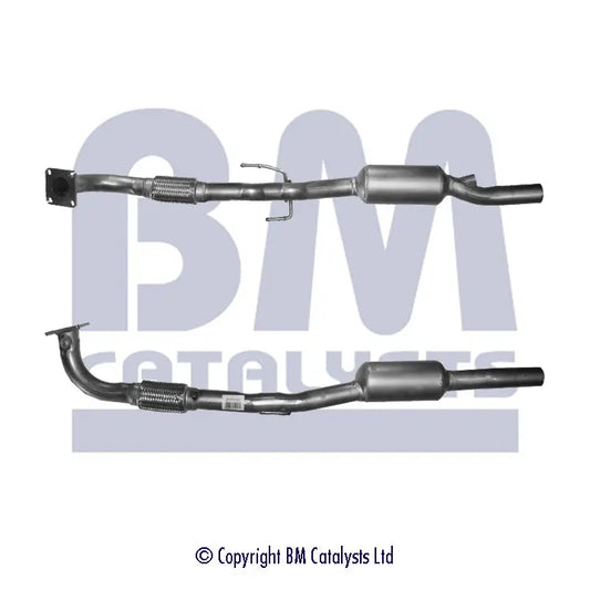 HOMOLOGIERT BENZIN KAT FÜR VOLKSWAGEN POLO 1.6L BENZIN | EURO 4 | OEM: 6X0253058JX BM CATALYSTS