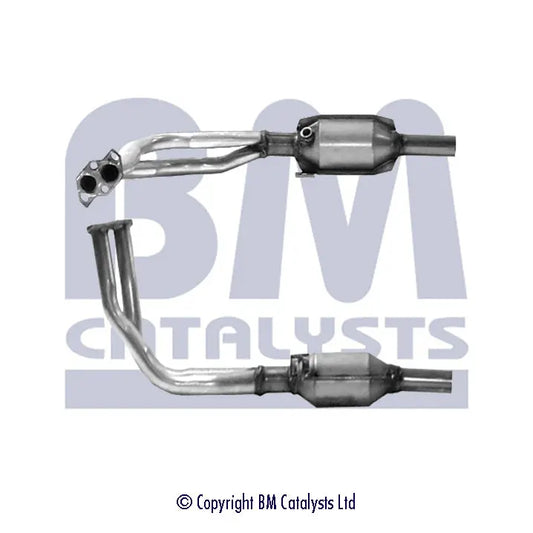 HOMOLOGIERT BENZIN KAT FÜR VOLKSWAGEN POLO 1L BENZIN | EURO 2 | OEM: 1278960 BM CATALYSTS
