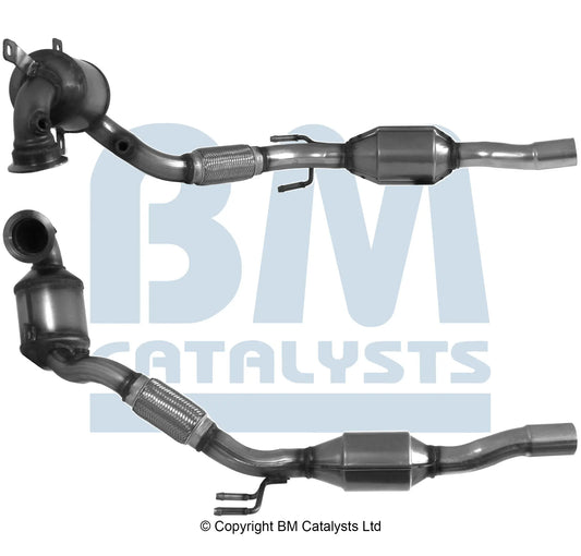 HOMOLOGIERT BENZIN KAT FÜR VOLKSWAGEN TOURAN 1.4L BENZIN | EURO 6 | OEM: 5QA254500AX BM CATALYSTS