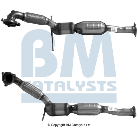 HOMOLOGIERT BENZIN KAT FÜR VOLVO V70 2.4L BENZIN | EURO 3 ODER 4 | OEM: 30633080 BM CATALYSTS