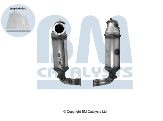 HOMOLOGIERT BENZIN KAT & GPF FÜR CITROEN C5 AIRCROSS 1.6L BENZIN | EURO 6 | OEM: 1685538780 BM CATALYSTS