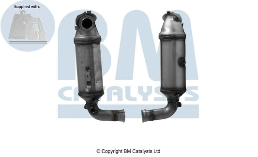 HOMOLOGIERT BENZIN KAT & GPF FÜR OPEL ASTRA L 1.2L BENZIN | EURO 6 | OEM: 9848220180 BM CATALYSTS